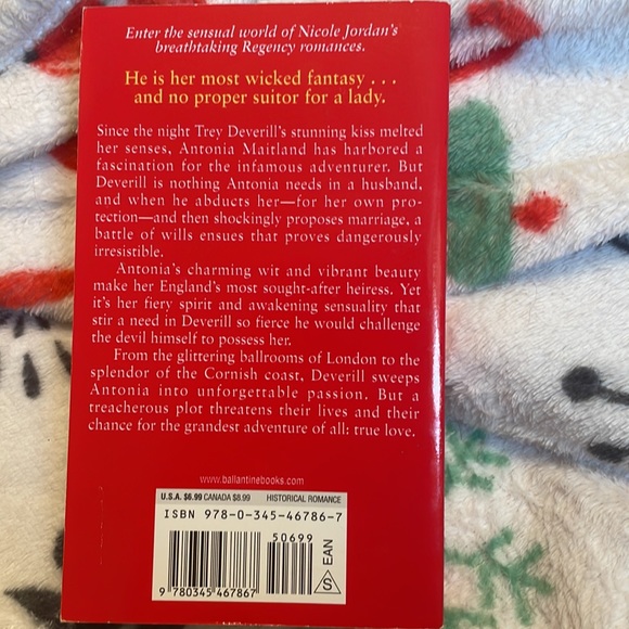 Historical romance “Wicked Fantasy”. By Nicole Jordan. - Picture 2 of 2